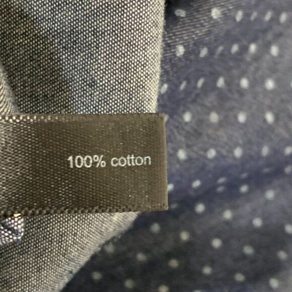 The Limited sz M Sleeveless Top Button Front Tie Waist Polka Dot New NWT - Picture 8 of 8